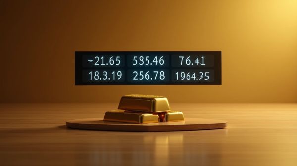 Évaluez le prix actuel de l'once d'or en direct